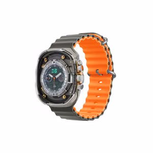 Devia ремешок Deluxe Sport6 Apple Watch 44mm/ 45mm/ 46mm/ 49mm серый оранжевый