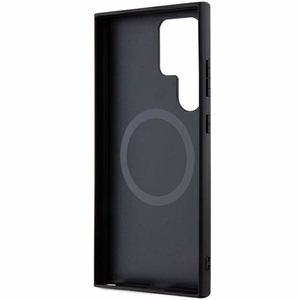 Ferrari Hot Stamp V Lines MagSafe чехол для Samsung Galaxy S24 Ultra - чёрный