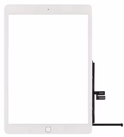 Touch screen iPad 10.2 2019 (7th Gen)/10.2 2020 (8th Gen) ar Home button Balts ORG