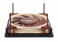Noctua NA-SFMA1 computer cooling component Universal Mounting kit melns 2 pc(s)