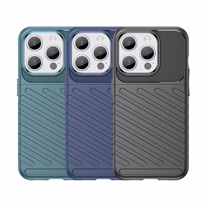 Armored iPhone 15 Pro Thunder vāciņš - melns