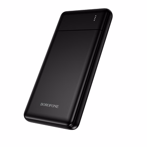 Borofone Внешний аккумулятор 10000mAh BJ88 Clever - 2xUSB - чёрный