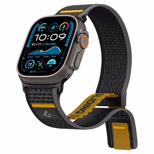 SPIGEN ATHLEX AIR APPLE WATCH 6 / 7 / 8 / 9 / 10 / SE / ULTRA 1 / 2 (44 / 45 / 46 / 49 MM) ACTIVE melns