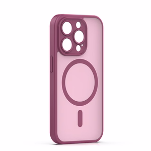 Mag Matt maciņš iPhone 15 Pro 6,1" bordo