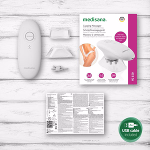 Medisana VC 150 vakuuma banku masāžas ierīce