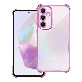 Viedtālruņa apvalks ANTISHOCK ELECTRO SAMSUNG A35 rozā