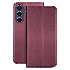 Smart Magnetic maciņš Samsung Galaxy S25 FE / S26 FE, bordo