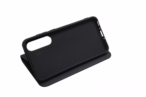 JM STAND atverams maciņš, paredzēts Galaxy A35 5G, melns