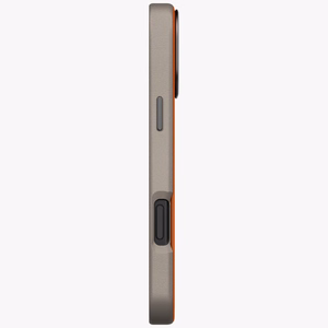 Uniq Lyden DS viedtālruņa apvalks iPhone 17 Pro Max Magclick uzlāde - oranža-pelēka