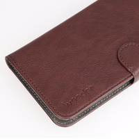 Wonder Common universāls grāmatiņveida maciņš (XL) Samsung A12/A13 4G/A34 5G/A02S/Xiaomi Redmi 12 4G/12C/Note 12 4G brūns