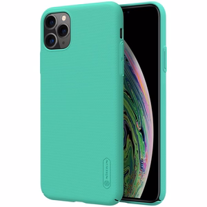Nillkin Super Frosted Shield vāciņš ierīcei Apple iPhone 11 Pro Max, piparmētru zaļš