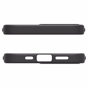 Spigen Liquid Air iPhone 16e viedtālruņa apvalks - matēts melns