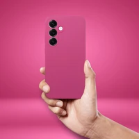 Viedtālruņa apvalks silikona 2 mm REALME 14 5G rozā krāsā