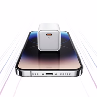 USAMS Tīkla lādētājs 1xUSB-C PD30W 3A (tikai galviņa) PD3.0 Fast Charging melns X-ron Series CC186TC01 (US-CC186)