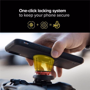 Велосипедное крепление на руль Spigen Gearlock MS100 - чёрное