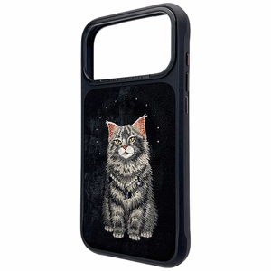 Nimmy Lucky Fashion Cat MagSafe maciņš iPhone 17 Pro melns