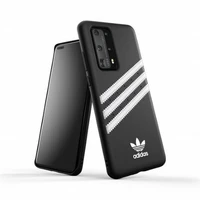 Adidas OR veidots apvalks PU Huawei P40 - melna un balta