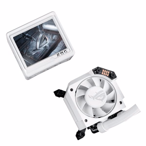 ASUS ROG RYUJIN III 360 ARGB EXTREME WHT procesora viss vienā šķidruma dzesētājs 12 cm balts 1 gab.