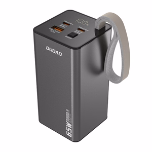 Ārējais akumulators Dudao K65+ 65W 30000mAh melns
