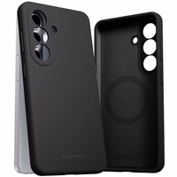 Maciņš Mercury Pure Magsafe silikona Samsung A376 A37 5G melns