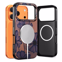 Tech-Protect Lamano MagSafe maciņš iPhone 17 Pro Max brūni violets