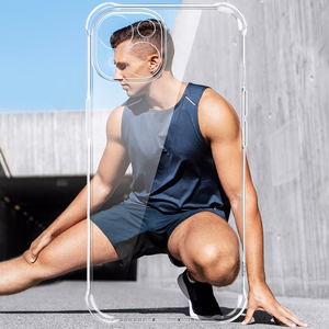 Ugreen Gel Bright Cushion aizsargmaciņš iPhone 14 Plus caurspīdīgs