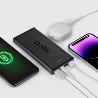 Portatīvais lādētājs SBS TTBB10000FASTPD20K 10000 mAh 20W ar Power Delivery - melna