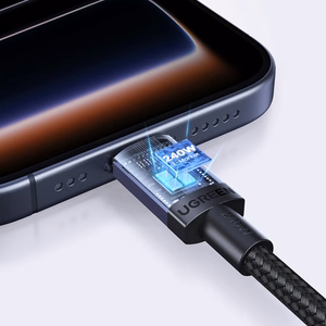 Ugreen USB-C uz USB-C PD kabelis 240W 2m - melns