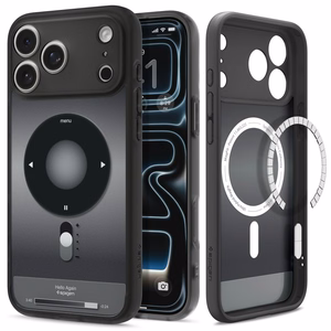Spigen Ultra Hybrid MagSafe maciņš iPhone 17 Pro Max / 18 Pro Max, klasiski melns