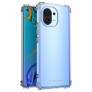 Wozinsky Anti Shock izturīgais vāciņš ar militārā līmeņa aizsardzību priekš Xiaomi Mi 11, caurspīdīgs
