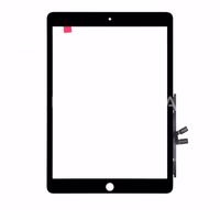 Touchscreen Saderīgs ar Apple iPad 10.2'' 2019 / 2020 (7th Gen. / 8th Gen.) Melns Ar Home Button Original