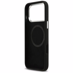 Mercedes Силиконовый Vintage Logo MagSafe Чехол для iPhone 17 Pro Max - чёрный