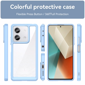 Outer Space чехол с гелевой рамкой для Xiaomi Redmi Note 13 5G - синий