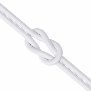 Joyroom JR-EW01 in-ear wired mini jack headphones with remote control - white