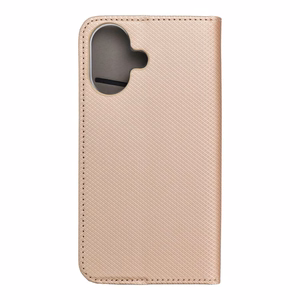 Viedtālruņa apvalks SMART CASE Book IPHONE 17 zelts