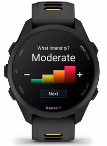 Garmin Forerunner 170 Music digitāls GPS viedpulkstenis ar skārienekrānu 3.05 cm (1.2") AMOLED, 42 mm, 390 × 390 melns