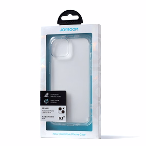 Joyroom Defender sērijas apvalks iPhone 14 bruņots āķa apvalks ar statīvu caurspīdīgs (JR-14H1)
