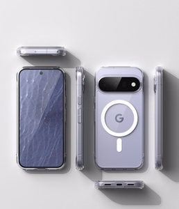 Ringke Fusion Magnetic MagSafe maciņš, paredzēts Google Pixel 11, caurspīdīgs