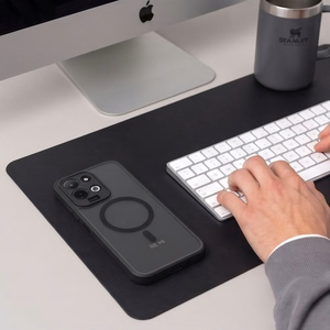 Tech-Protect Magmat MagSafe  Xiaomi Redmi 17 4G / 17 5G vāciņš, matēti melns