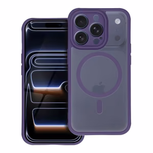 FULL MATTE MAG COVER viedtālruņa apvalks saderīgs ar Magnētisko uzlādi SAMSUNG S26 Pro violeta