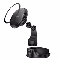 Borofone Autoturētājs BH136 Parker magnētiskais uz paneļa melns