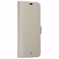 Maciņš dbramante 1928 New York 2w1 Wallet iPhone 14 Pro smilšu