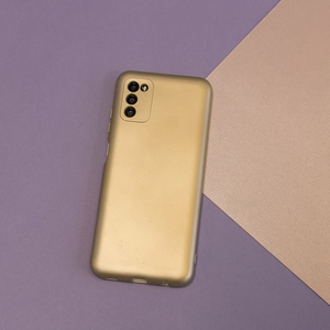 Metālisks viedtālruņa apvalks Samsung Galaxy A25 5G (global) zeltains