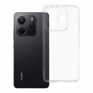 Чехол для Xiaomi Redmi Note 14 5G, прозрачный 2 мм (защита камеры)