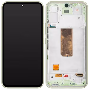 LCD screen Samsung A546 A54 5G 2023 ar touch screen un frame Lime original (service pack)