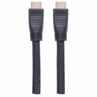 Manhattan HDMI 4K@60Hz Cable with Ethernet - CL3 rated, 10m, Suitable for In-Wall use, For ALL 4K & 1080p/HD uses - when upgrading now or have it ready for when you need it, Male to Male, melns, Ultra HD 4k x 2k, Lifetime Warranty, Premium High Speed