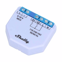 Shelly Plus 0-10V gaismas regulators, WiFi/Bluetooth