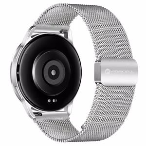 FORCELL F-DESIGN FS11 magnētiskā nerūsējošā tērauda siksniņa SAMSUNG pulkstenim 20 mm sudraba
