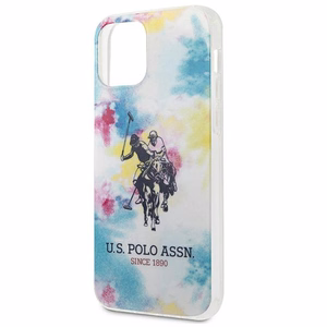 US Polo USHCP12SPCUSML iPhone 12 mini 5,4" viedtālruņa apvalks - daudzkrāsains Tie & Dye Collection