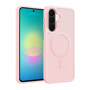 Crong Hybrid Matte Magnetic MagSafe vāciņš ierīcei Samsung Galaxy A27 5G, rozā